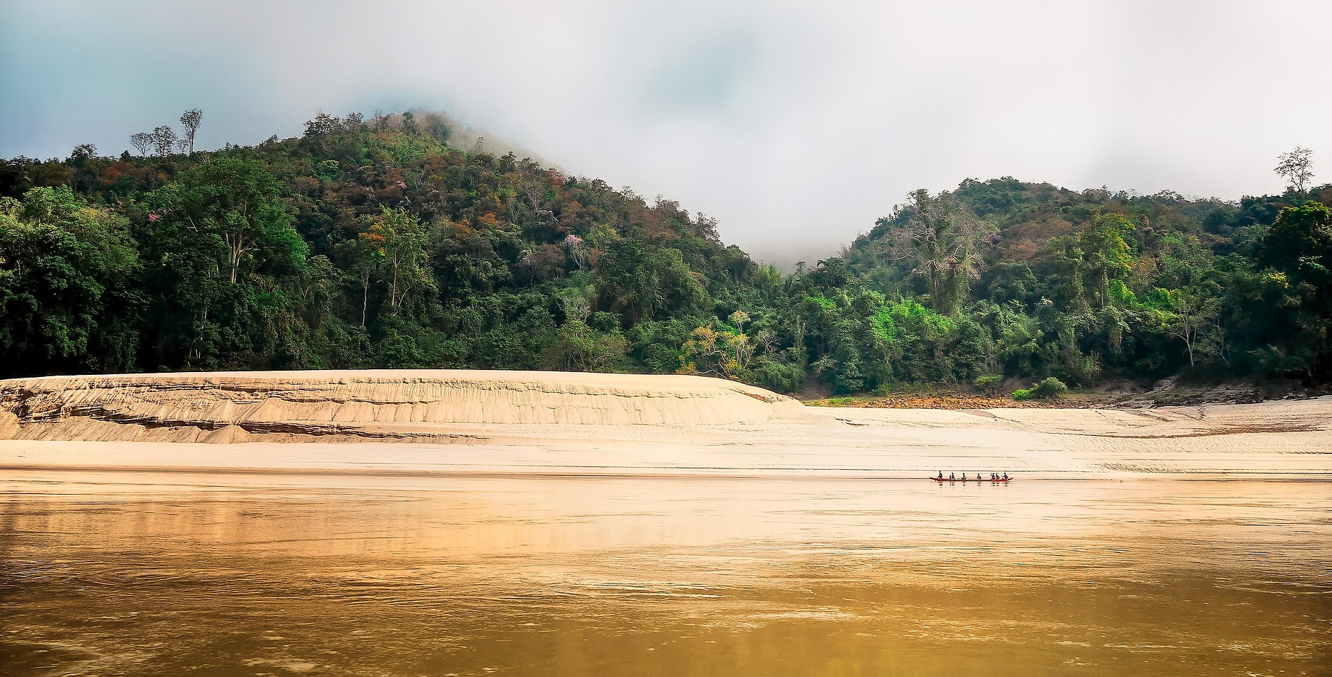 flows in the Mekong